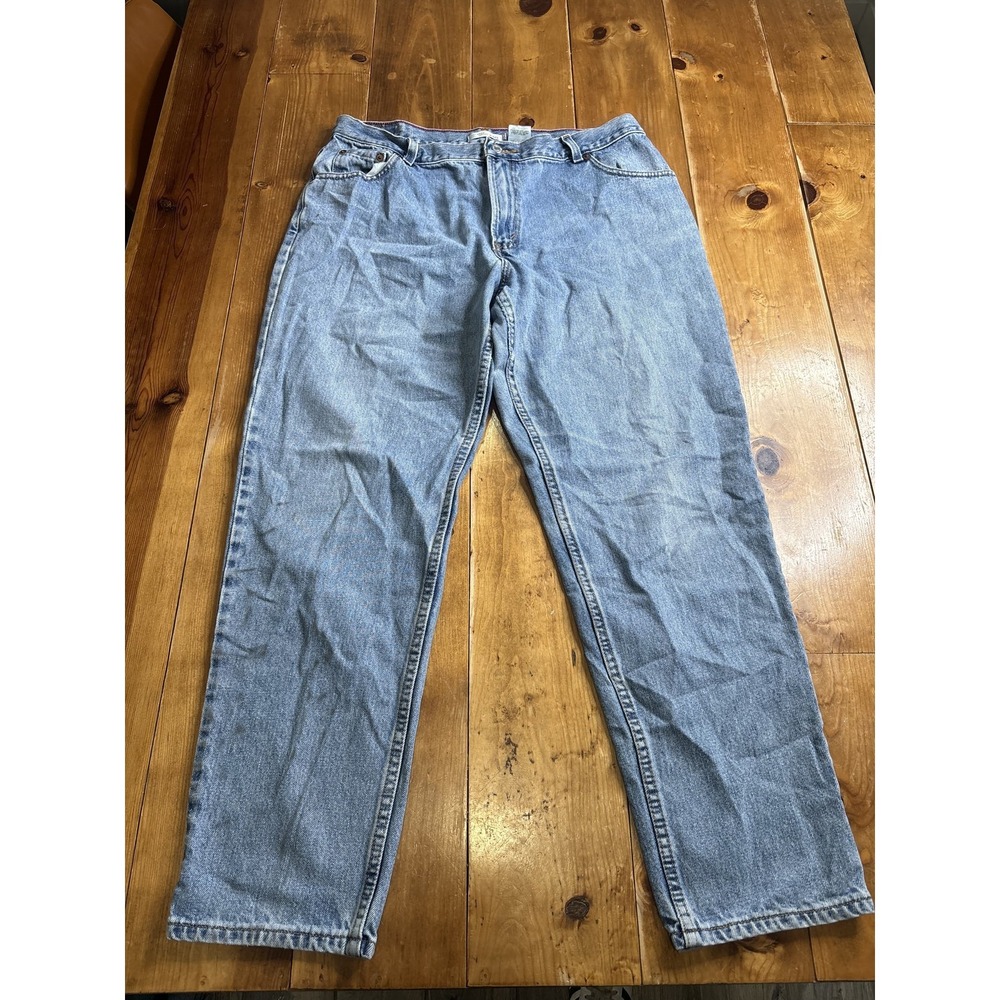 Levi's 550 Relaxed Tapered Fit Jeans Men's 38x30 Light Wash Blue Denim